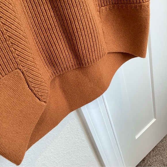 NWT! Anthropologie Short-Sleeve Mock-Neck Sweater Mini Dress - Multiple Sizes☂️ - Picture 8 of 11